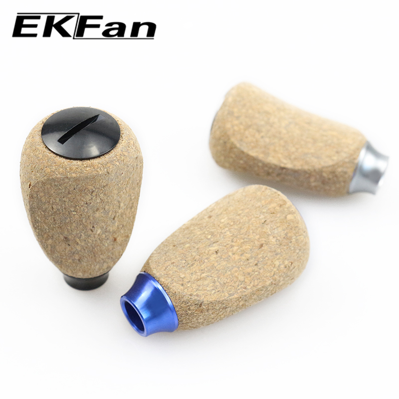 EKFan 1PC 42mm Cork Wooden Spi - Reel Drag Knob recension och pris