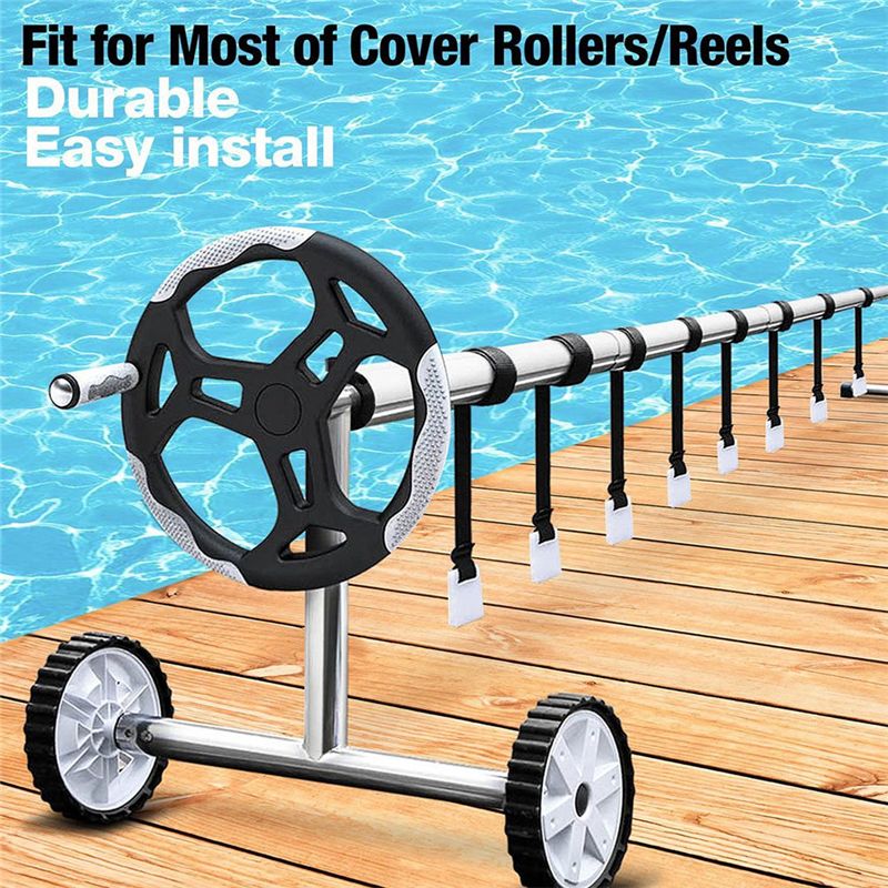 ABPF 24Pcs Swimming Pool Cover - Reel Cover recension och pris