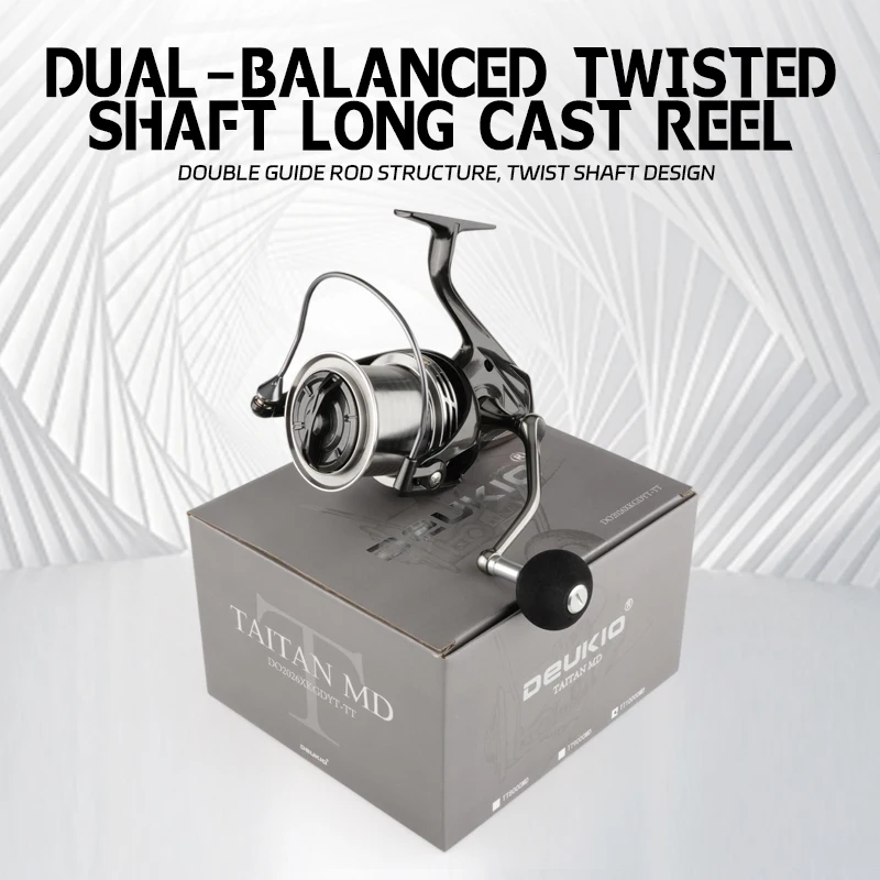 DEUKIO Spinning Fishing Reel 8 - Surf Reel recension och pris