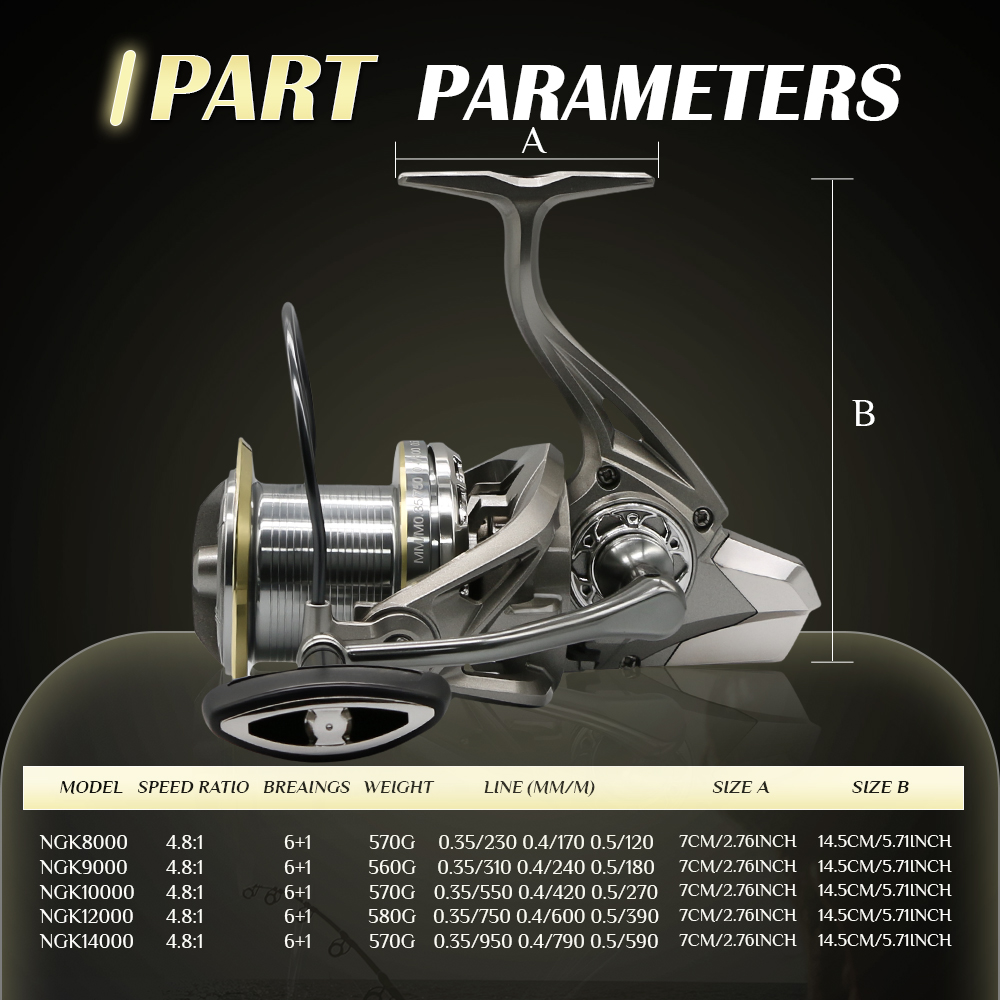 NGK Stainless Steel Bearing Sp - Surf Reel recension och pris